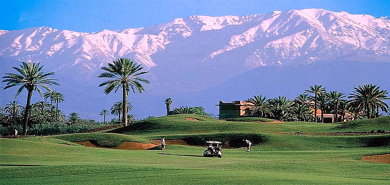 Golf 2 Green fees : 3j/2n - Riad + 2 Parcours Green fees au choix pour 2 pers..............265  / personne  